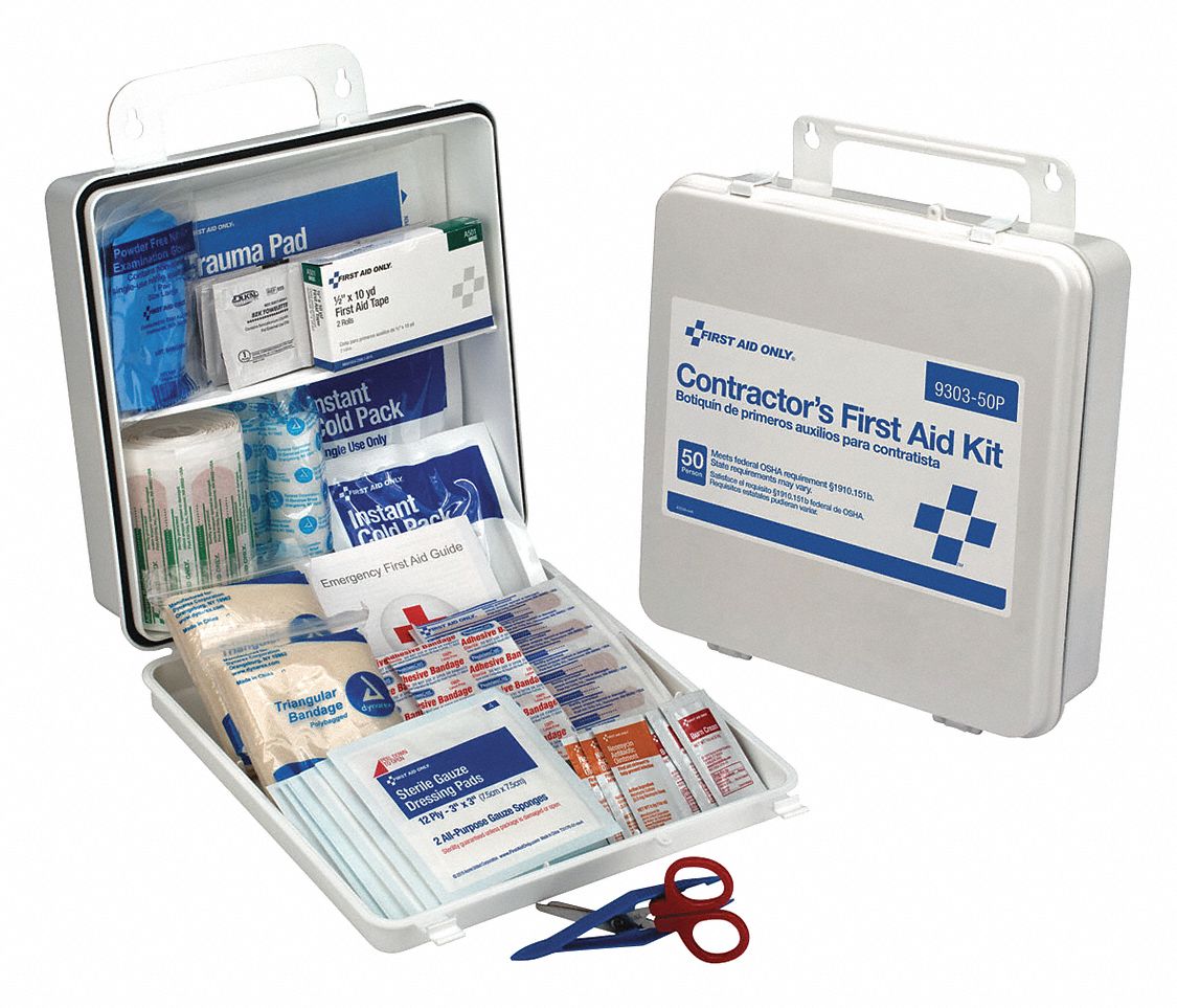 Class B 50 Person Bulk ANSI B, First Aid Kit-Type III