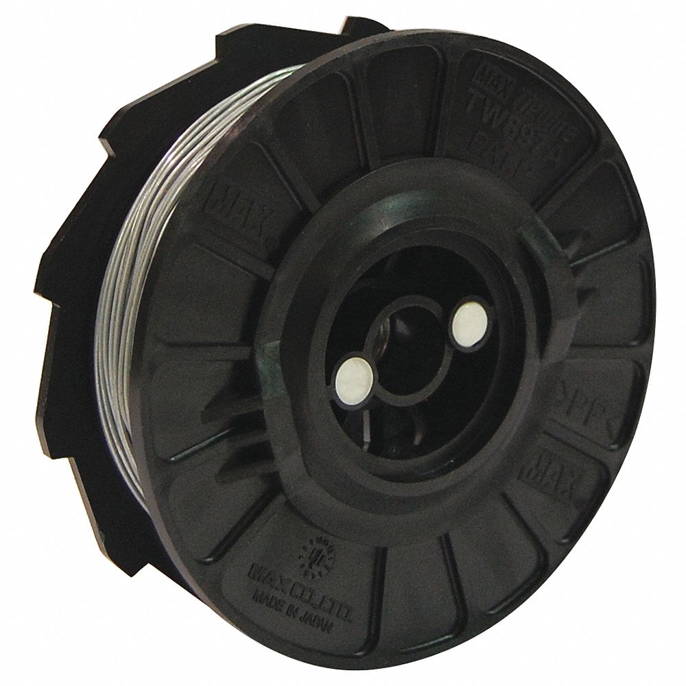 MAX 21 Gauge Electro Galvanized Steel Rebar Tie Wire, 312 ft, PK 50