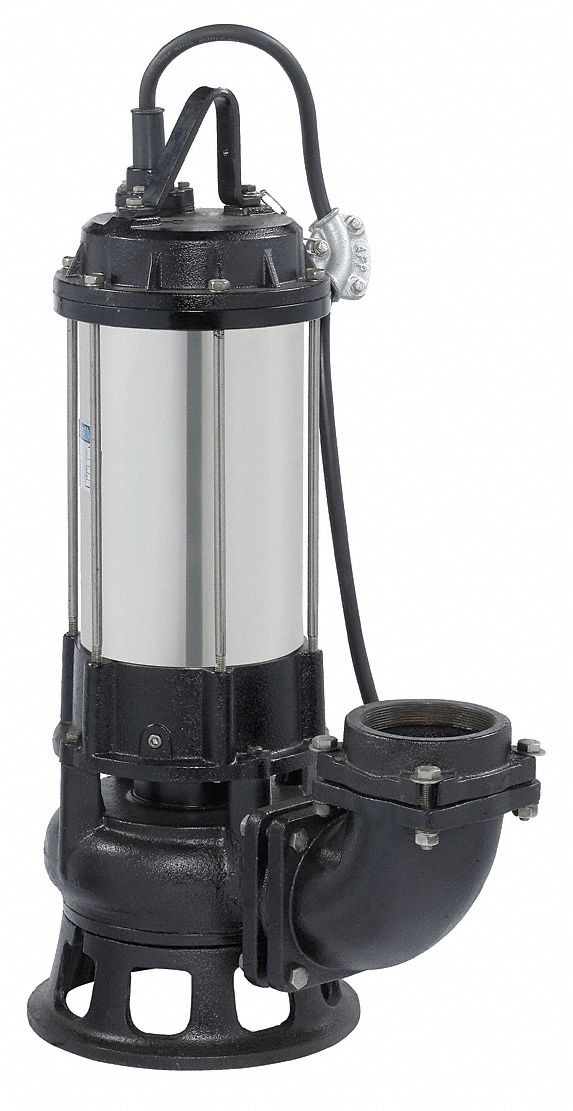 11A351 - Sludge Pump 15 HP 460 Volts 25 Amps SS