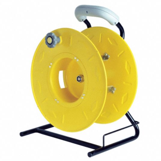 LUMAPRO Cord Storage Reel: 100 ft of 12/3 Cord/125 ft of 14/3 Cord/200 ...