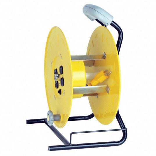 Hand Wind Cord Reel, Hand Operated - Grainger