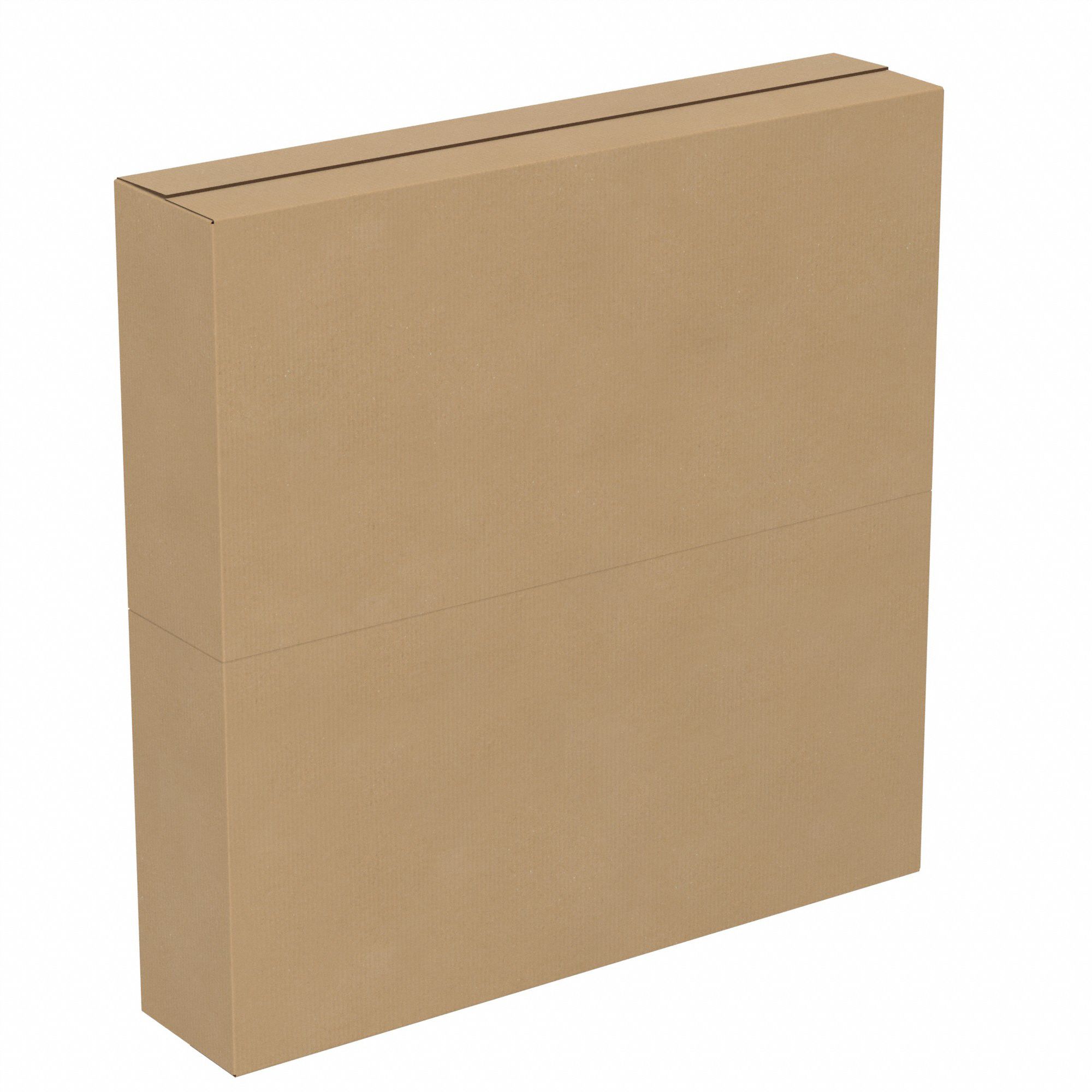 Shipping Box: 24 in Inside Lg, 5 in Inside Wd, 24 in Inside Ht, 32 ECT - Side Loading, Single Wall