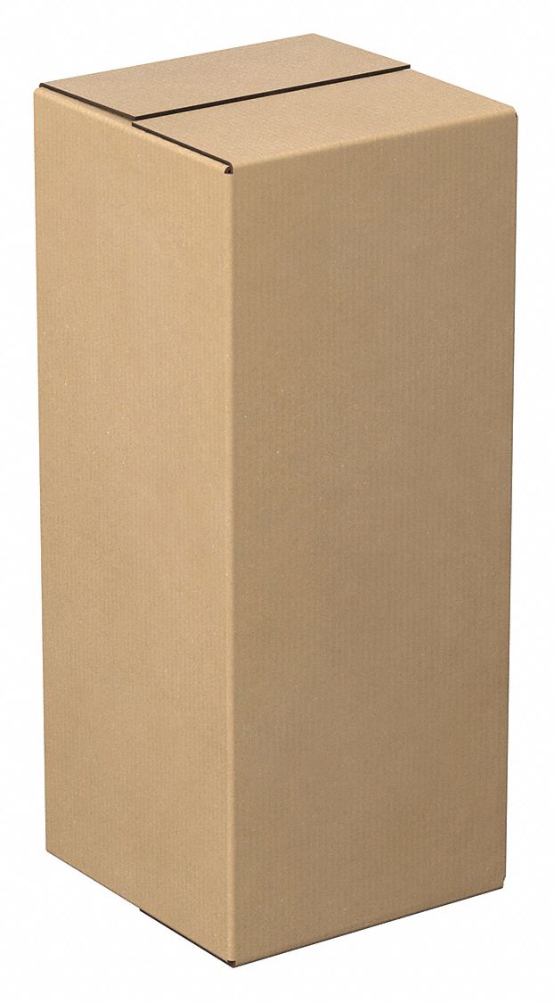 Shipping Box: 10 in Inside Lg, 10 in Inside Wd, 24 in Inside Ht, 32 ECT - Tall, Single Wall