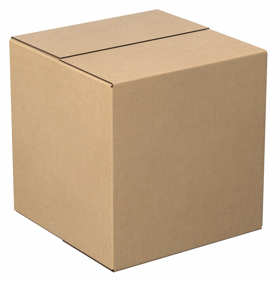 GRAINGER APPROVED Shipping Box, Cube, Single Wall, 11x11x11 in Inside