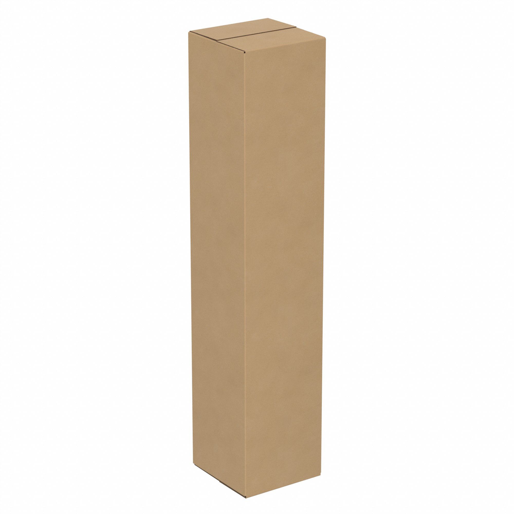 Shipping Box: 12 in Inside Lg, 12 in Inside Wd, 60 in Inside Ht, 32 ECT - Tall, Single Wall