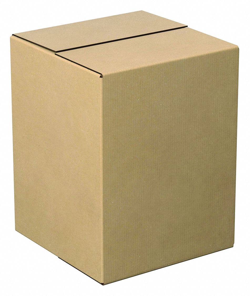 Shipping Box: 14 in Inside Lg, 14 in Inside Wd, 18 in Inside Ht, 32 ECT, Single Wall