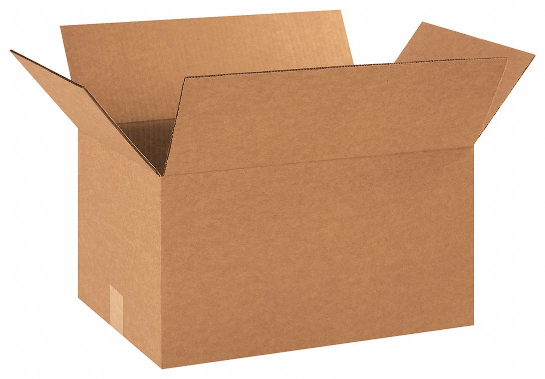 Shipping Box Kraft 10H x 17L x 12W in