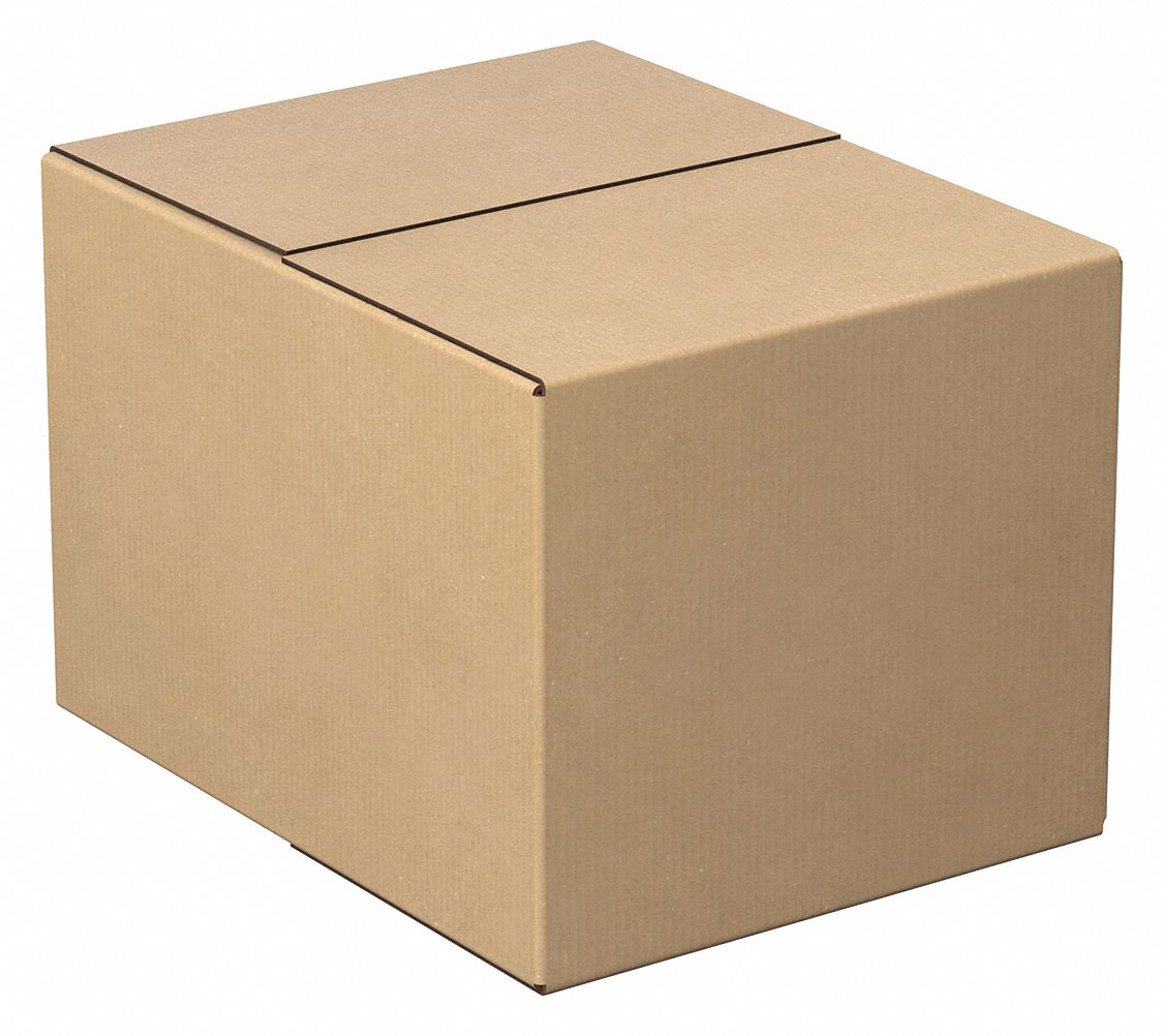 Shipping Box: 18 in Inside Lg, 14 in Inside Wd, 12 in Inside Ht, 32 ECT, Single Wall