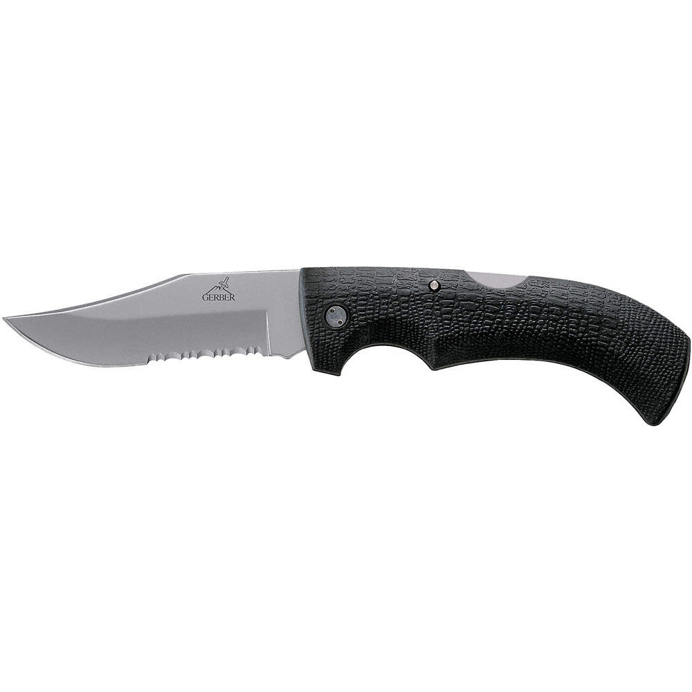 GERBER GATOR CLS KNIFE, CLAM, SERRATED EDGE, 3.76 IN BLADE, 8.58 IN LONG -  Folding Knives - GER06079