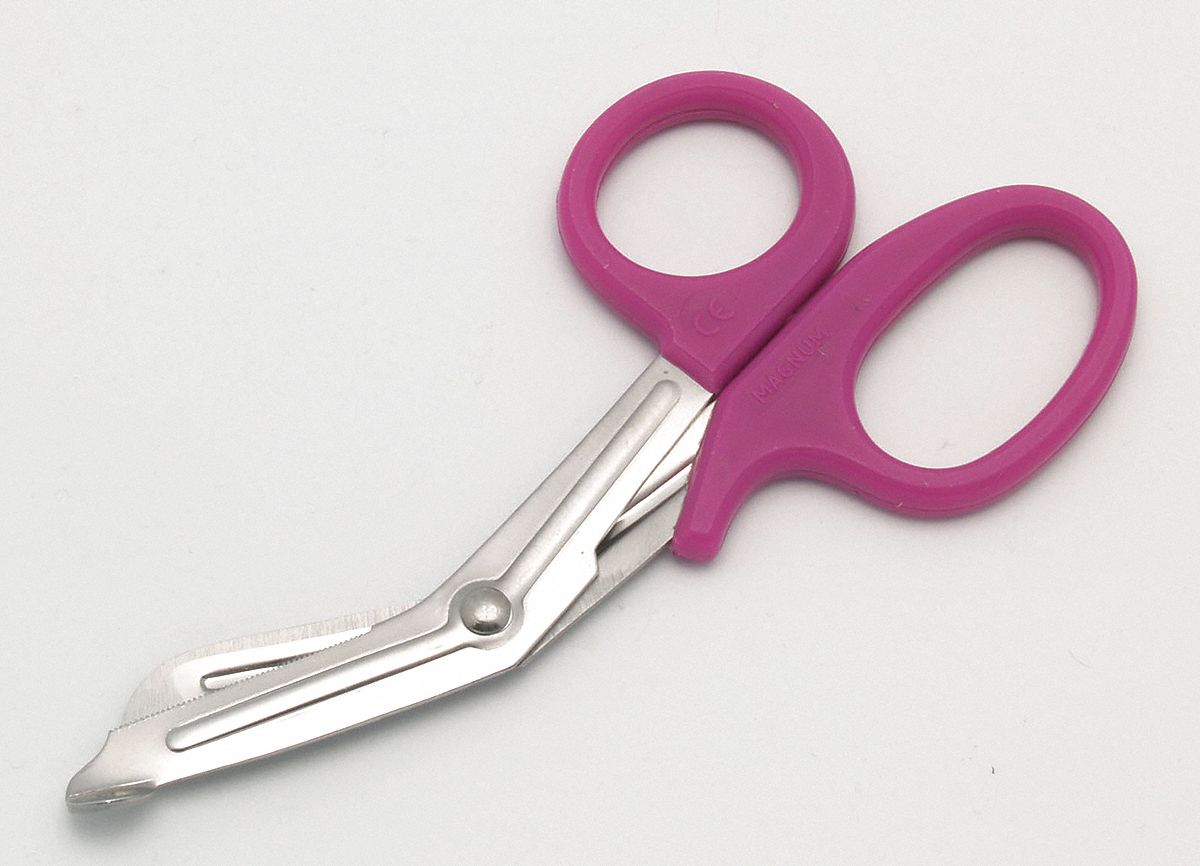 MEDI-FIRST EMT Utility Scissors, Overall Length 7-1/2