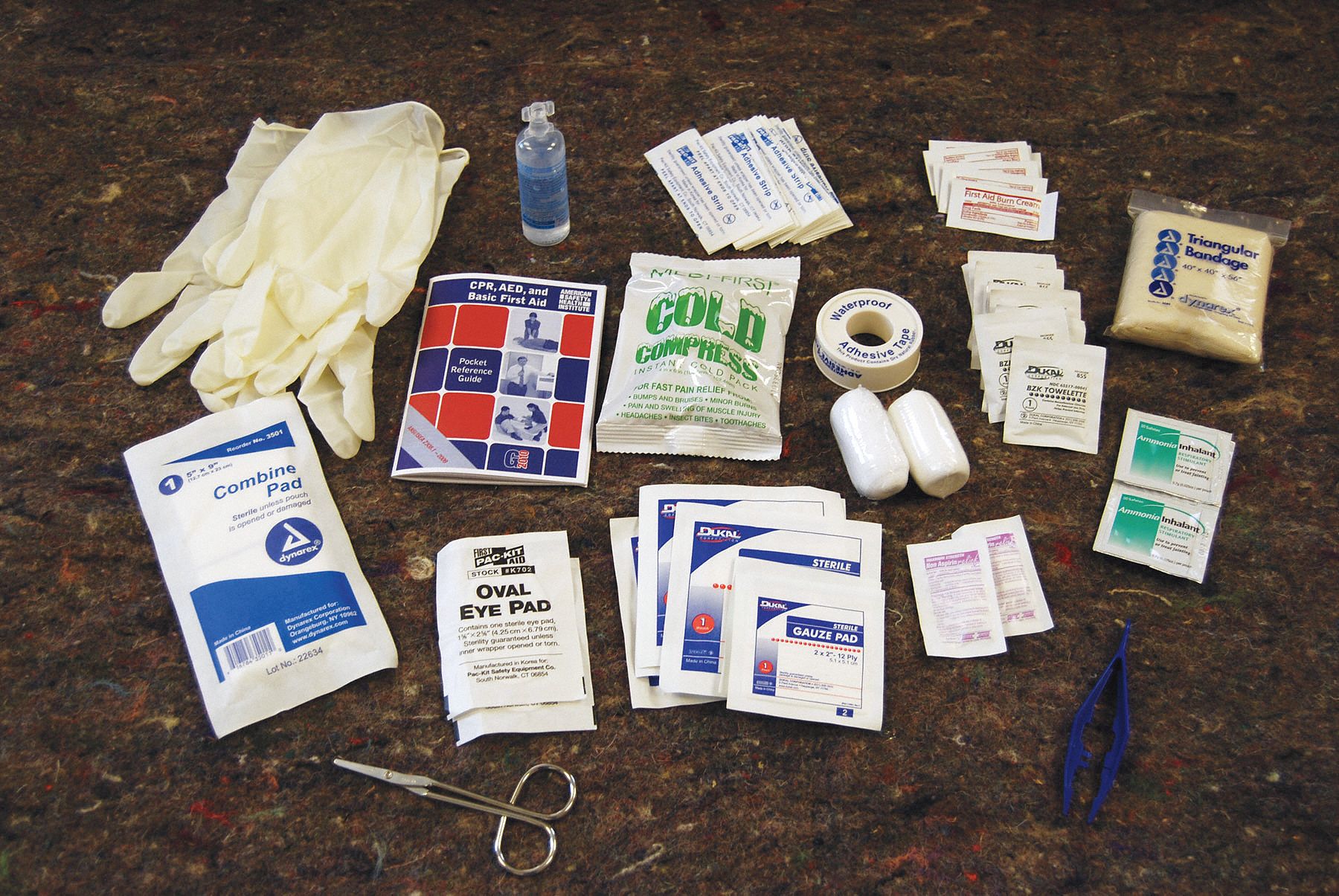 First Aid Kit Refill, Refill, Cardboard, General Purpose, 50 People Served per Kit Grainger