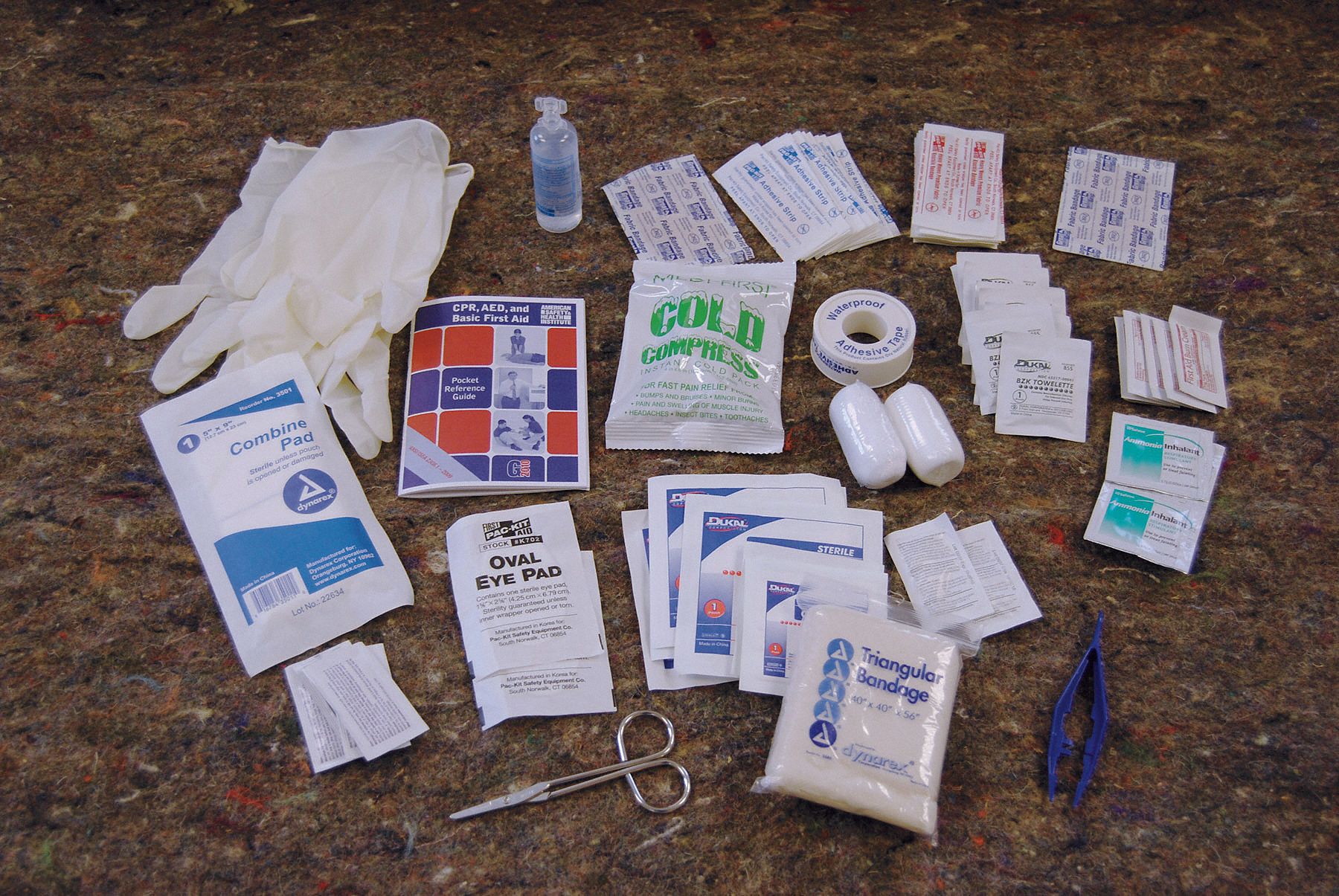 First Aid Kit Refill, Refill, Cardboard, General Purpose, 25 People Served per Kit Grainger