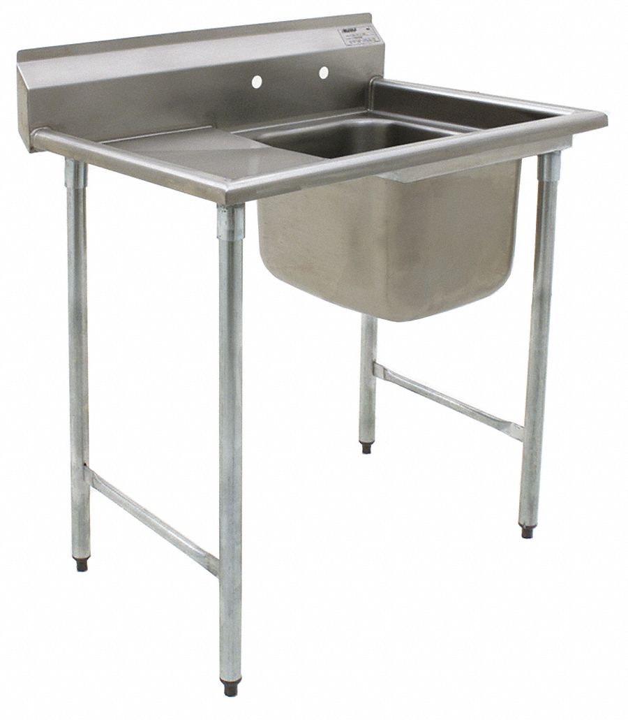 EAGLE GROUP Stainless Steel Scullery Sink, Without Faucet, 14 Gauge ...