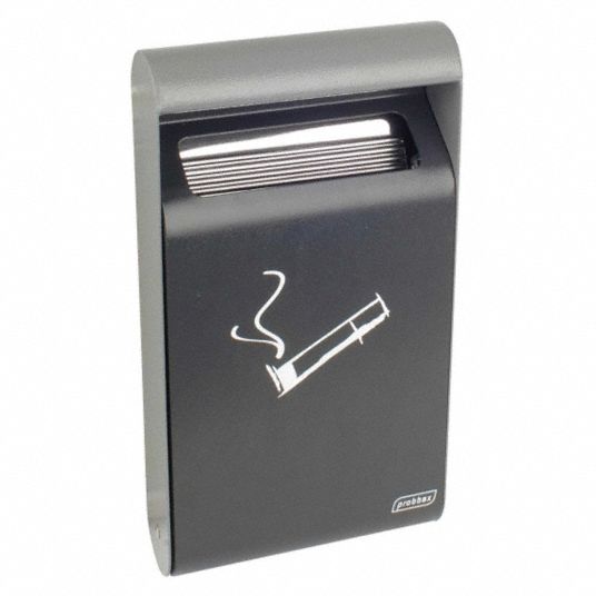 TOUGH GUY, 3/4 gal Capacity, 14 in Ht, Cigarette Receptacle 11C825