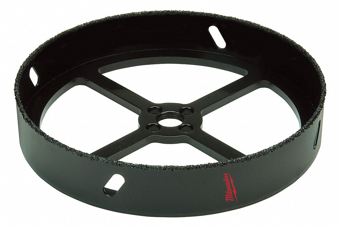 MILWAUKEE Hole Saw, Primary Material Application Drywall, Carbide Grit