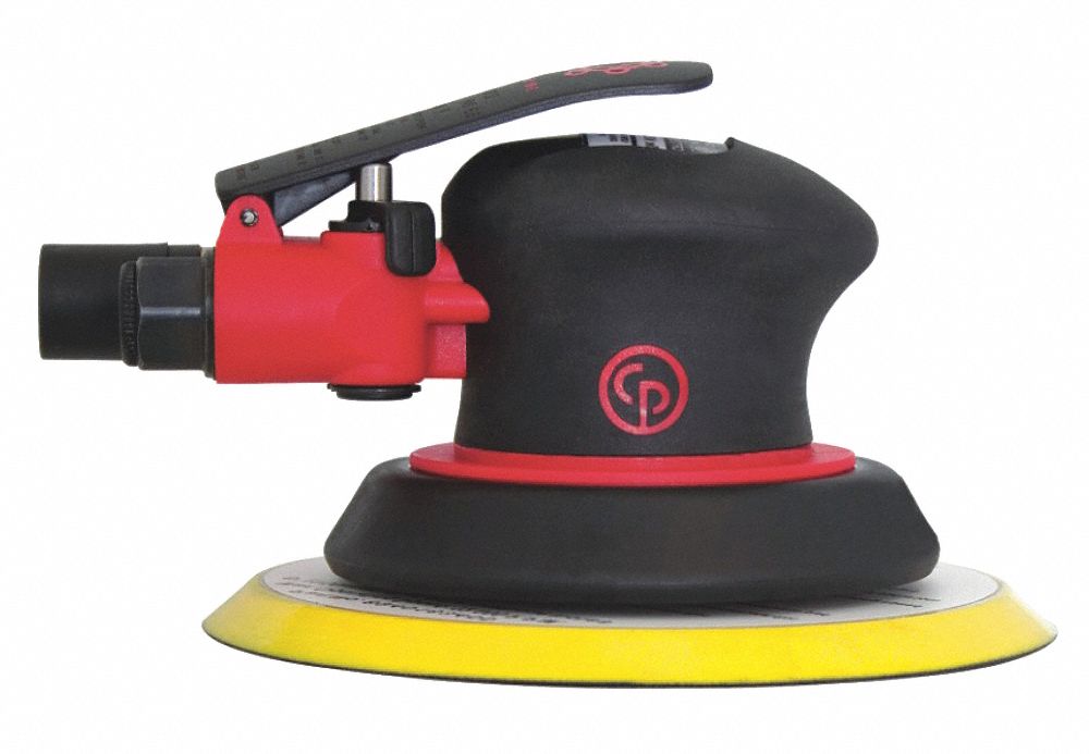 AIR RANDOM ORBITAL SANDER,0.3HP,6 IN.