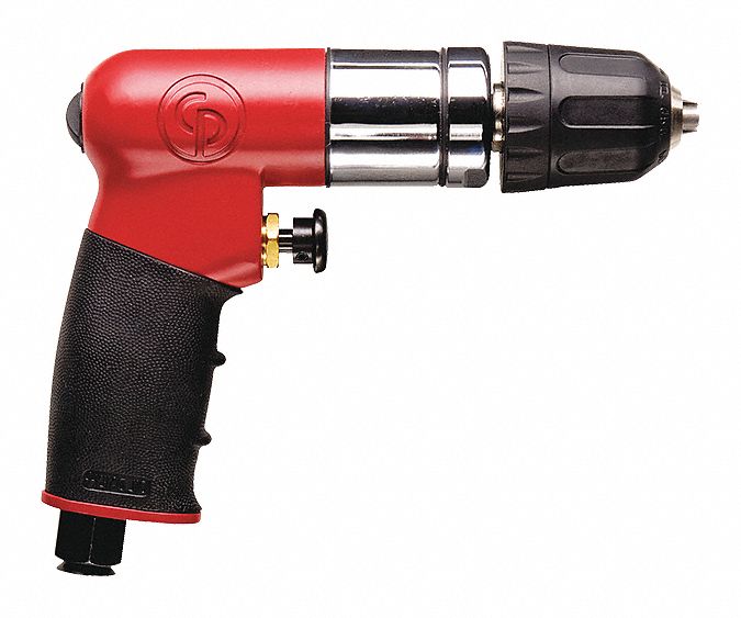 AIR DRILL,KEYLESS,1/4