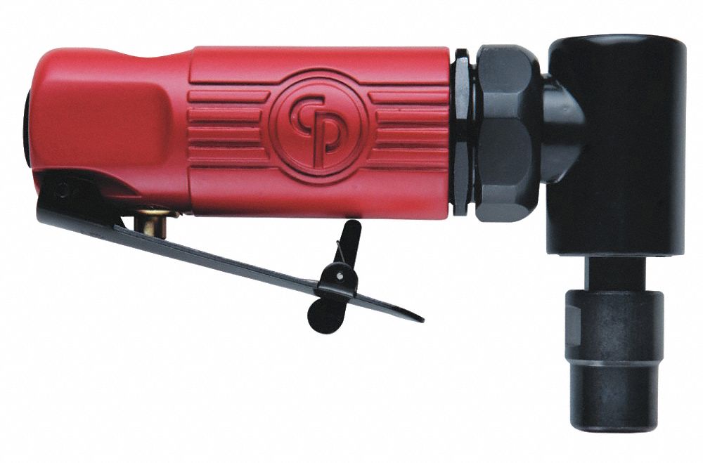 CHICAGO PNEUMATIC Esmeriladora Neumática Angular 1/4" Longitud Total 4-7/8"  - Esmeriladoras Rectas y de Troquel Neumáticas - 6GXM7 | CP875 - Grainger  México