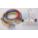 MANIFOLD GAUGE SET, 2 VALVES, 3 HOSES, 2¾ IN GAUGE DIAMETER, FOR R-134A REFRIGERANT TYPE