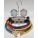 MANIFOLD GAUGE SET, 2 VALVES, 3 HOSES, 2¾ IN GAUGE DIA