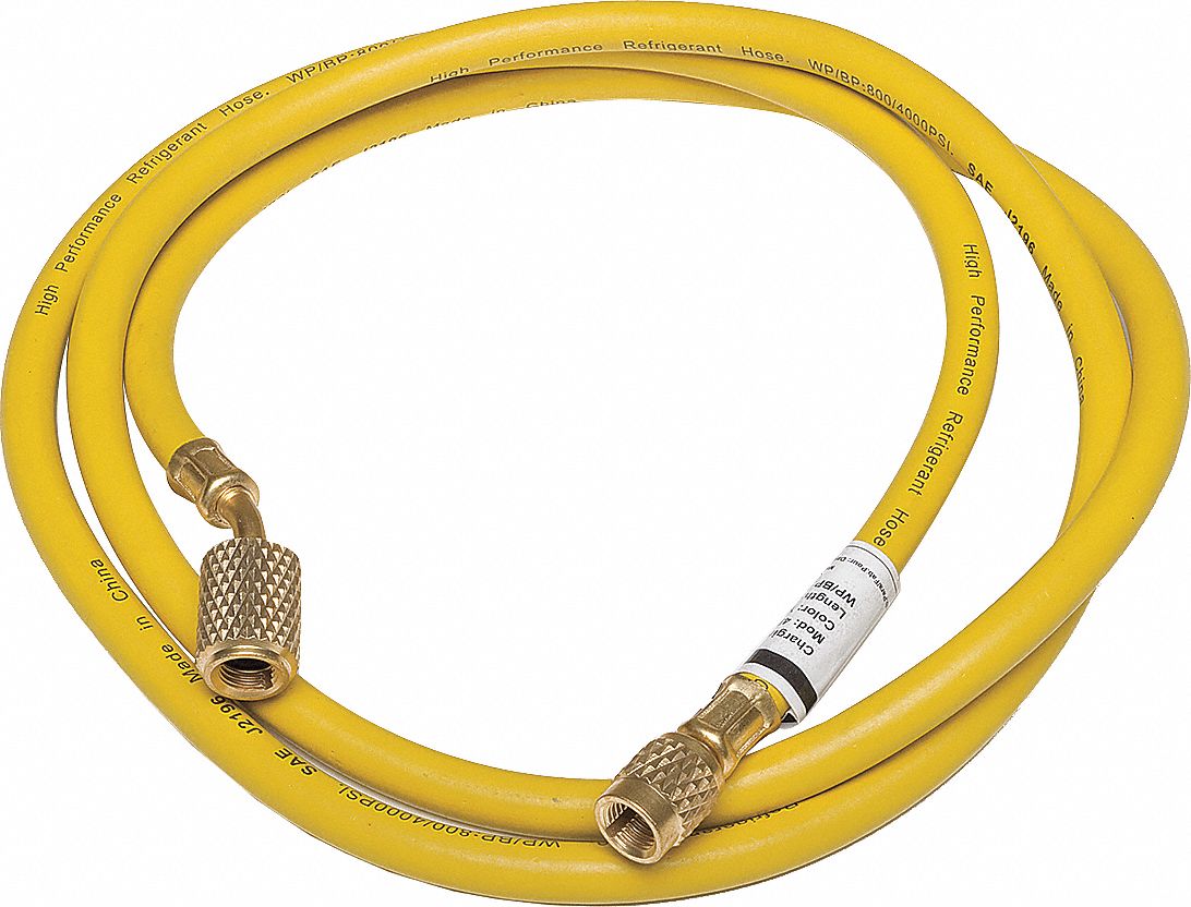 CHARGING HOSE 72 IN YELLOW 1/4 IN S