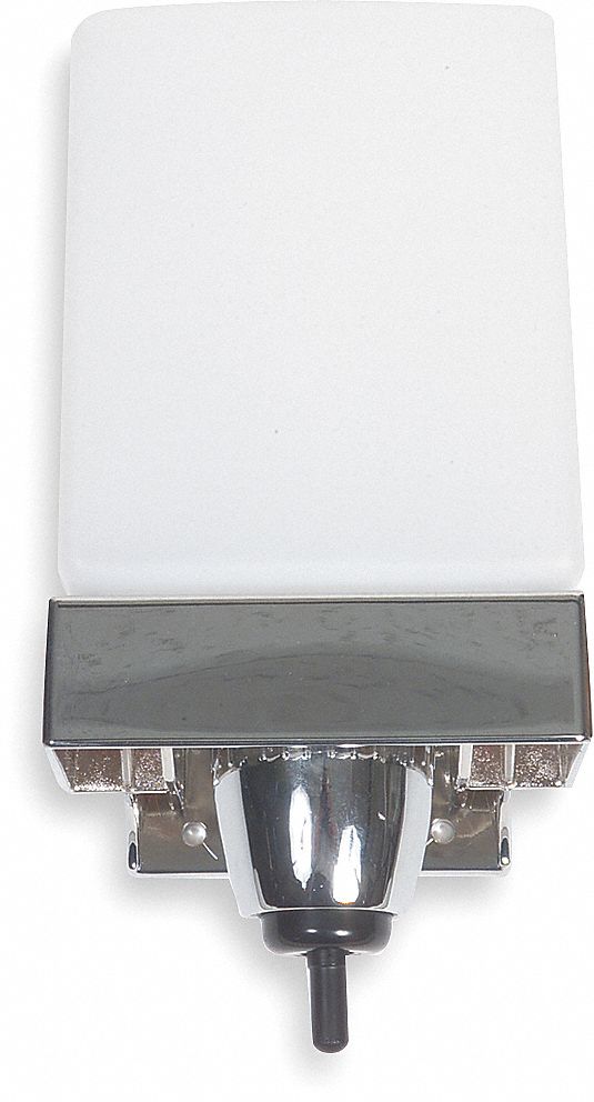 SOAP DISPENSER, MANUAL, 24 OZ REFILL SIZE, LIQUID, SILVER, PLASTIC, TOUGH GUY