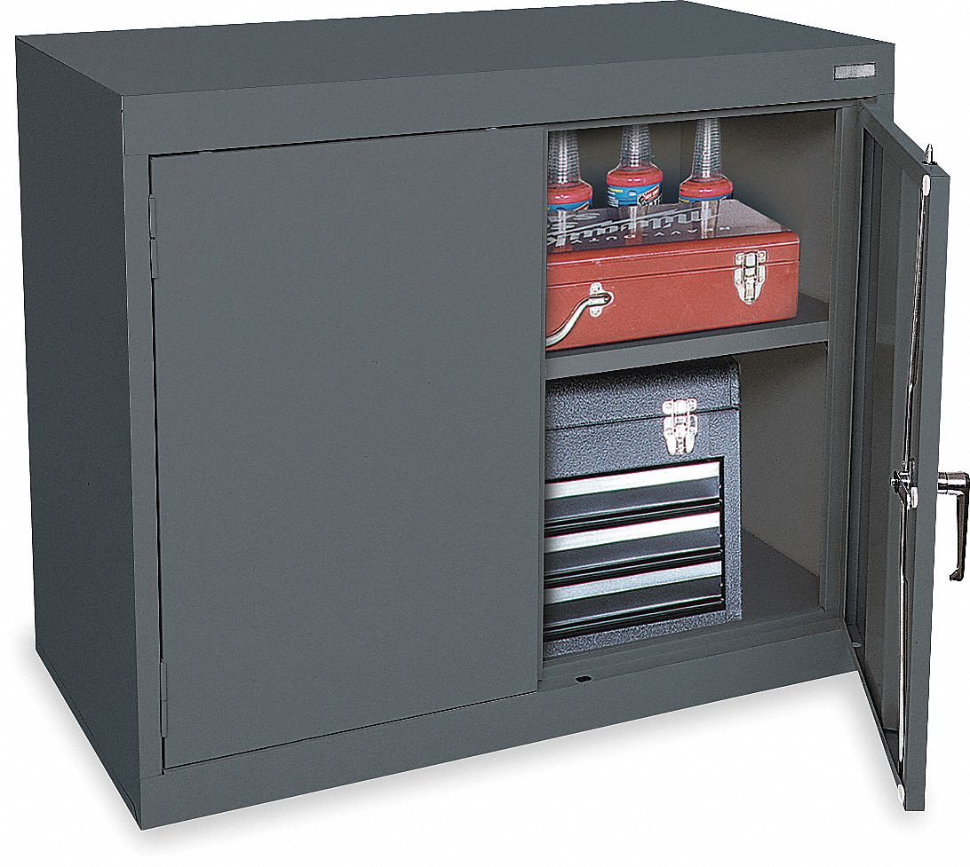 UNASSMBLD STORAGE CAB H30 W36 GRAY