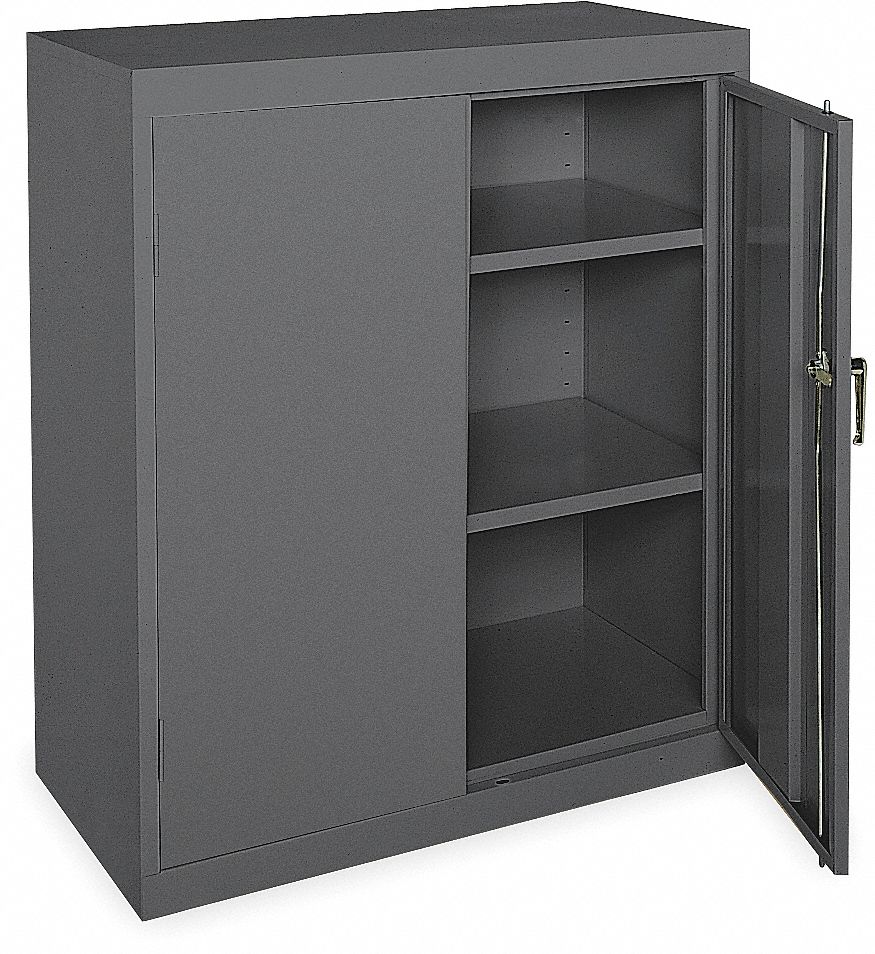 UNASSMBLD STORAGE CAB H42 W36 GRAY