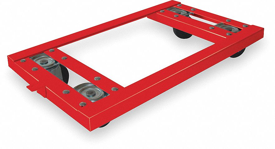 DOLLY STL 30X18X5 1/4 CAP 2000 LBS