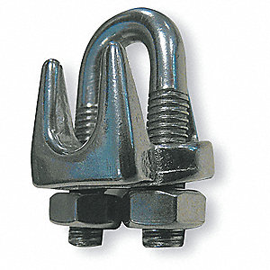 WIRE ROPE CLIP IRON 3/16 IN