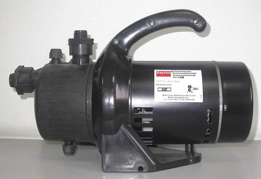 POMPE UTILITAIR 1/2HP 115V 7,2A 1PO