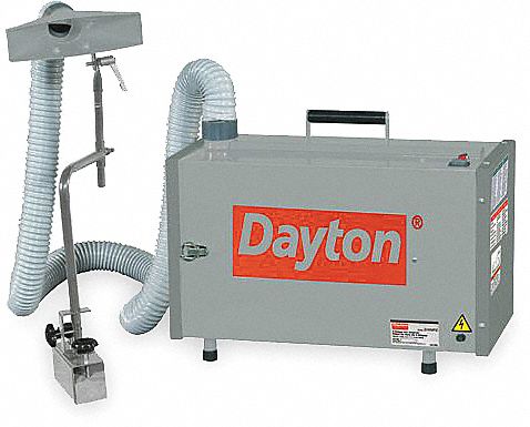 extractor fume dayton grainger weld close