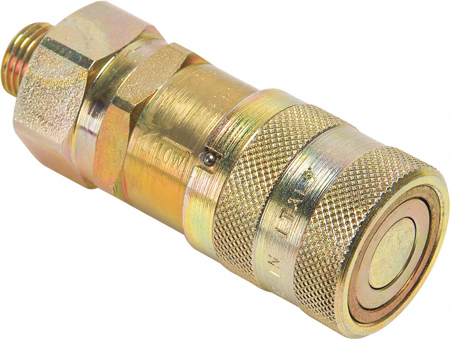 FEMALE COUPLER, 9/16-18 SAE O-RING EXTERNAL THREAD