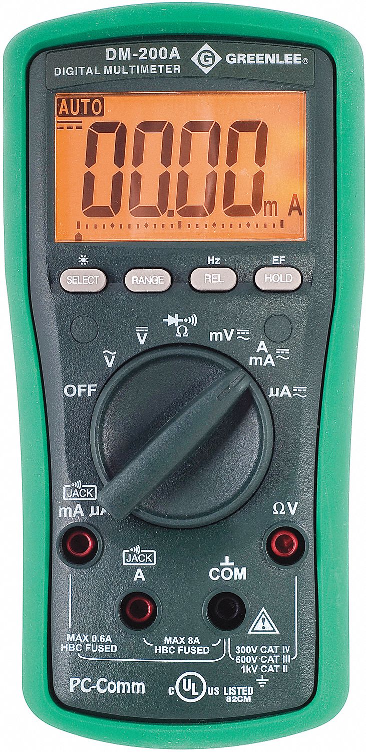 MULTIMETER DIGITAL AUTORANG AC DET