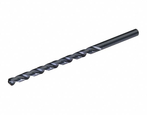 EXTRA LONG DRILL BIT, ⅛ IN DRILL BIT SIZE, 5½ IN FLUTE L, ⅛ IN SHANK DIAMETER, HSS