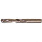 DRS STUB LENGTH DRILL BIT, BRIGHT, 5/32IN, CARBIDE, 1.75IN STRAIGHT SHANK, 2.5IN L