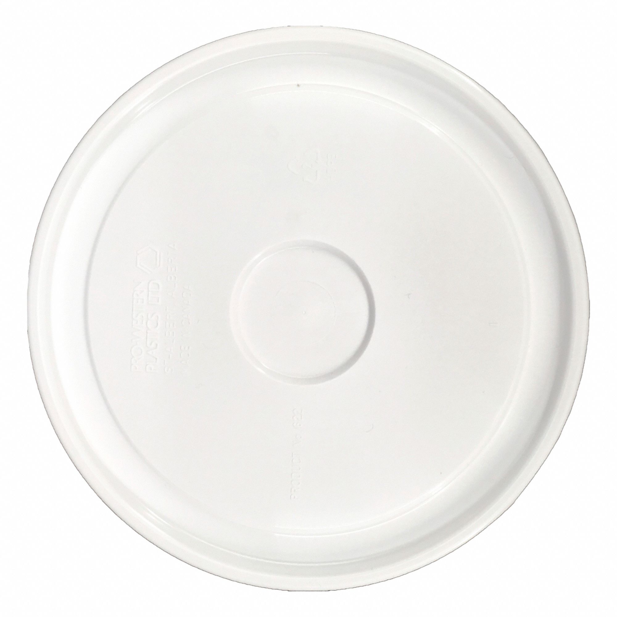 TEAR-TAB LID, FOR 709/710/715 PAILS, ROUND, INDUSTRIAL, 8.74 IN DIA, HDPE