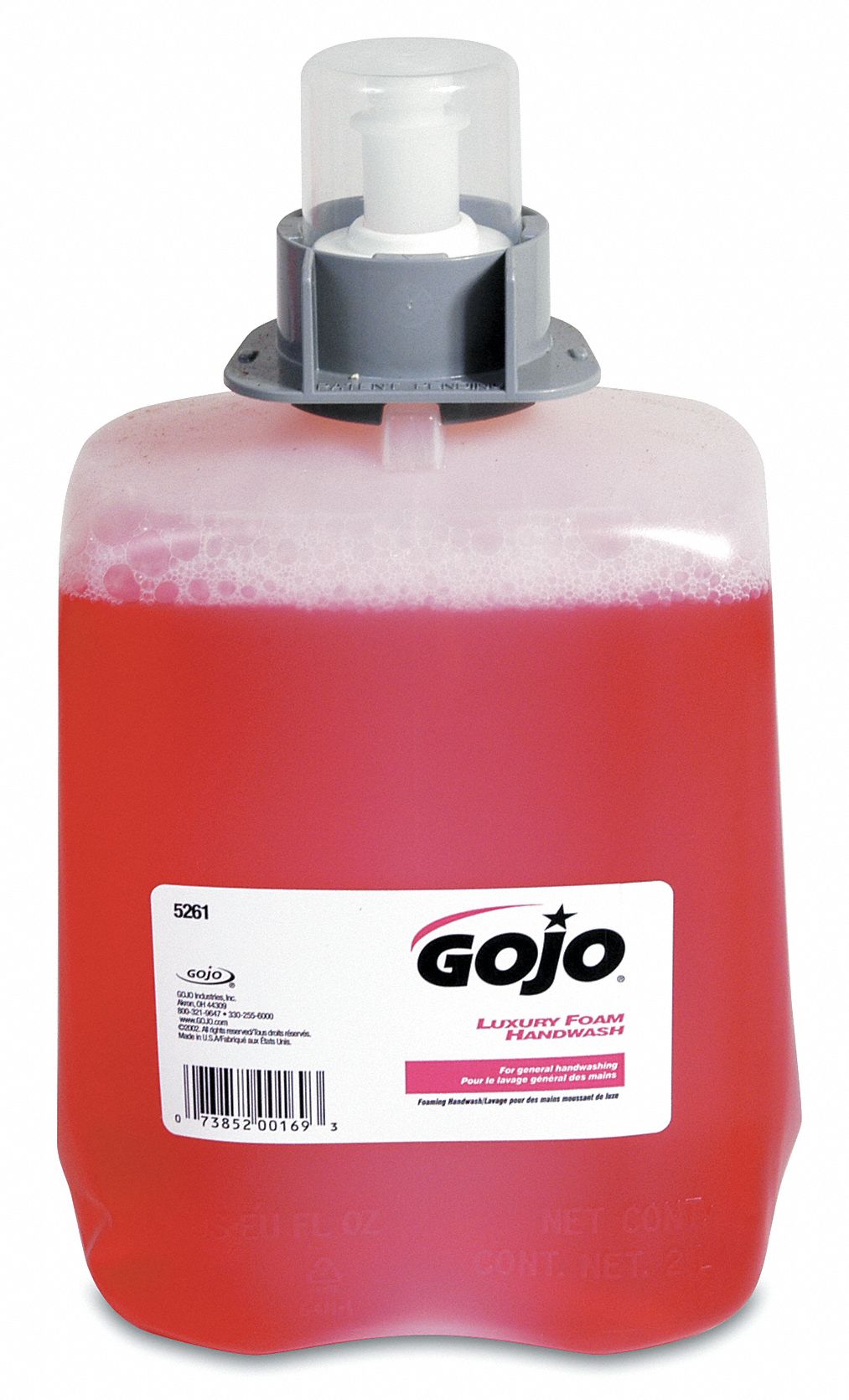GOJO CLEANER HAND LUXURY FOAM 2000ML 2/C Hand Soap GOJ526102