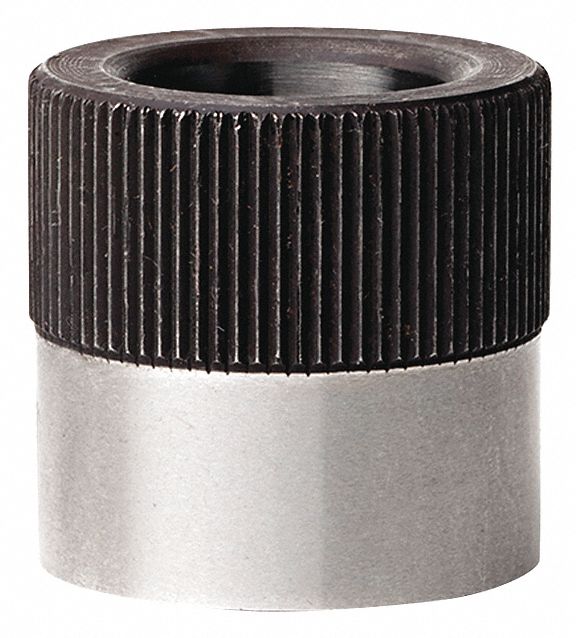 SERRATED PRESS-FIT DRILL BUSHING (SP), ½ IN INSIDE D, ⅝ IN OUTSIDE D, 1¾ IN L