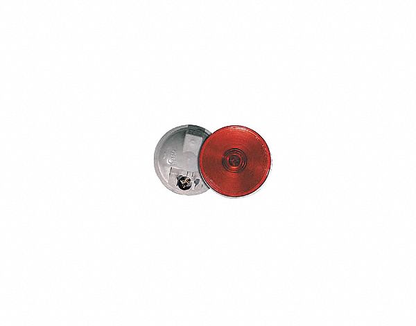 LAMP SEAL RND 4IN MALE PIN RED