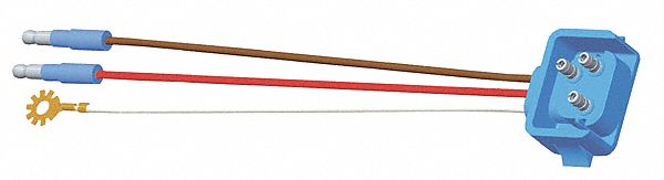FEMALE PIN LIGHTS,3 WIRES