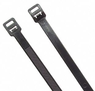 CABLE TIES H/D 15-1/4IN BLK 100/PK