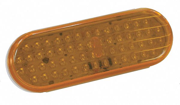 LED OVAL HIGH COUNT AMBER