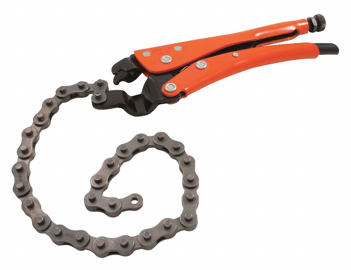 LOCKING CHAIN CLAMP, 10 IN, EPOXY RESIN