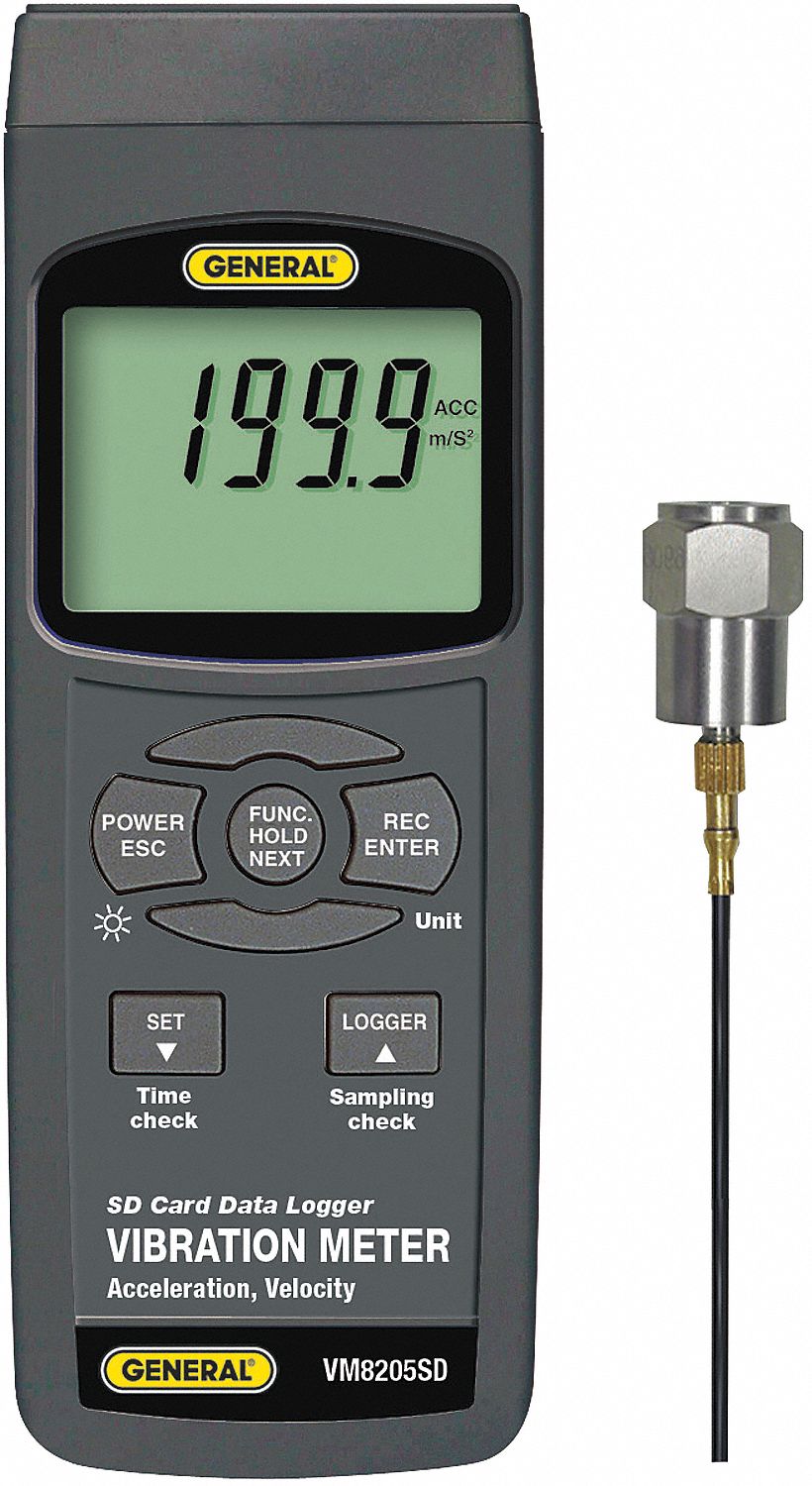 VIBRATION METER W/ SD CARD