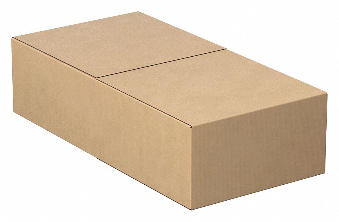 Shipping Box: 48 in Inside Lg, 24 in Inside Wd, 12 in Inside Ht, 32 ECT, Single Wall