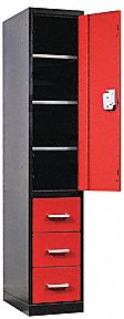 LOCKER WITH 3 DRAWERS