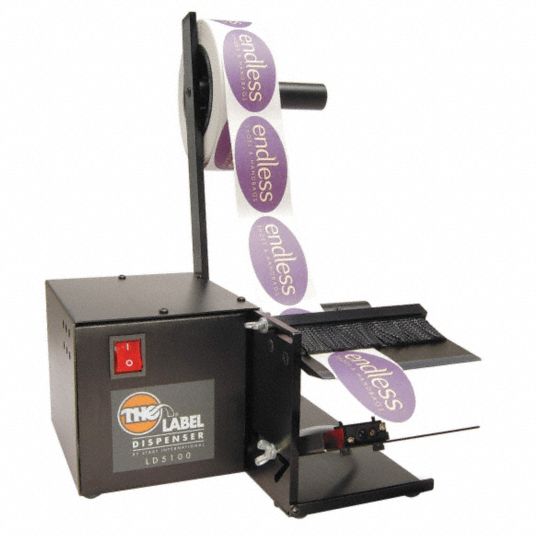 START INTERNATIONAL Automatic Label Dispenser, For Max. Label Width 41/2" 11J898LD5100