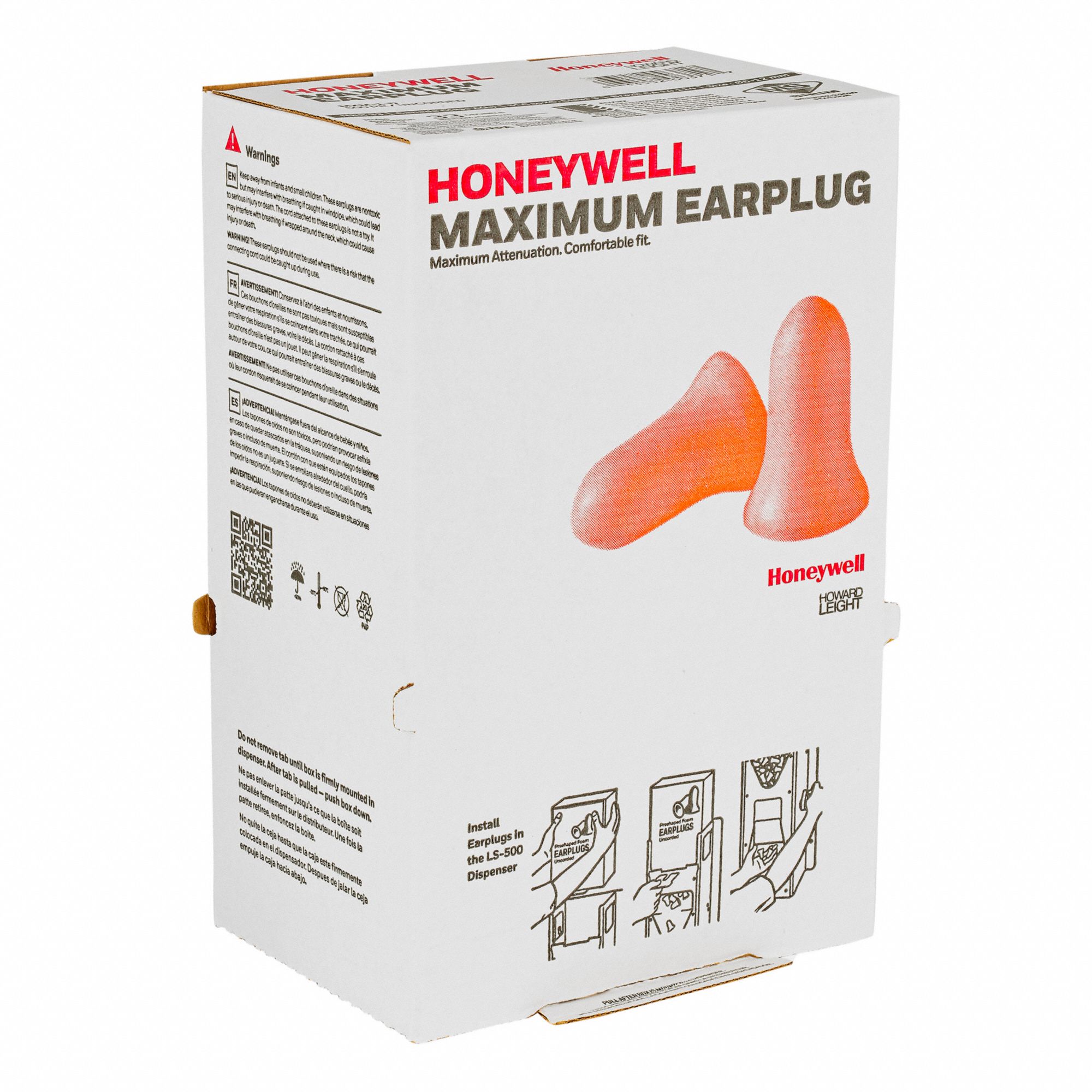 BOUCHONS D'OREILLE, JETABLES, MOUSSE PU, UNIVERSELS, CLOCHE, 33 DB, FILAIRES, CSA, 200 PR