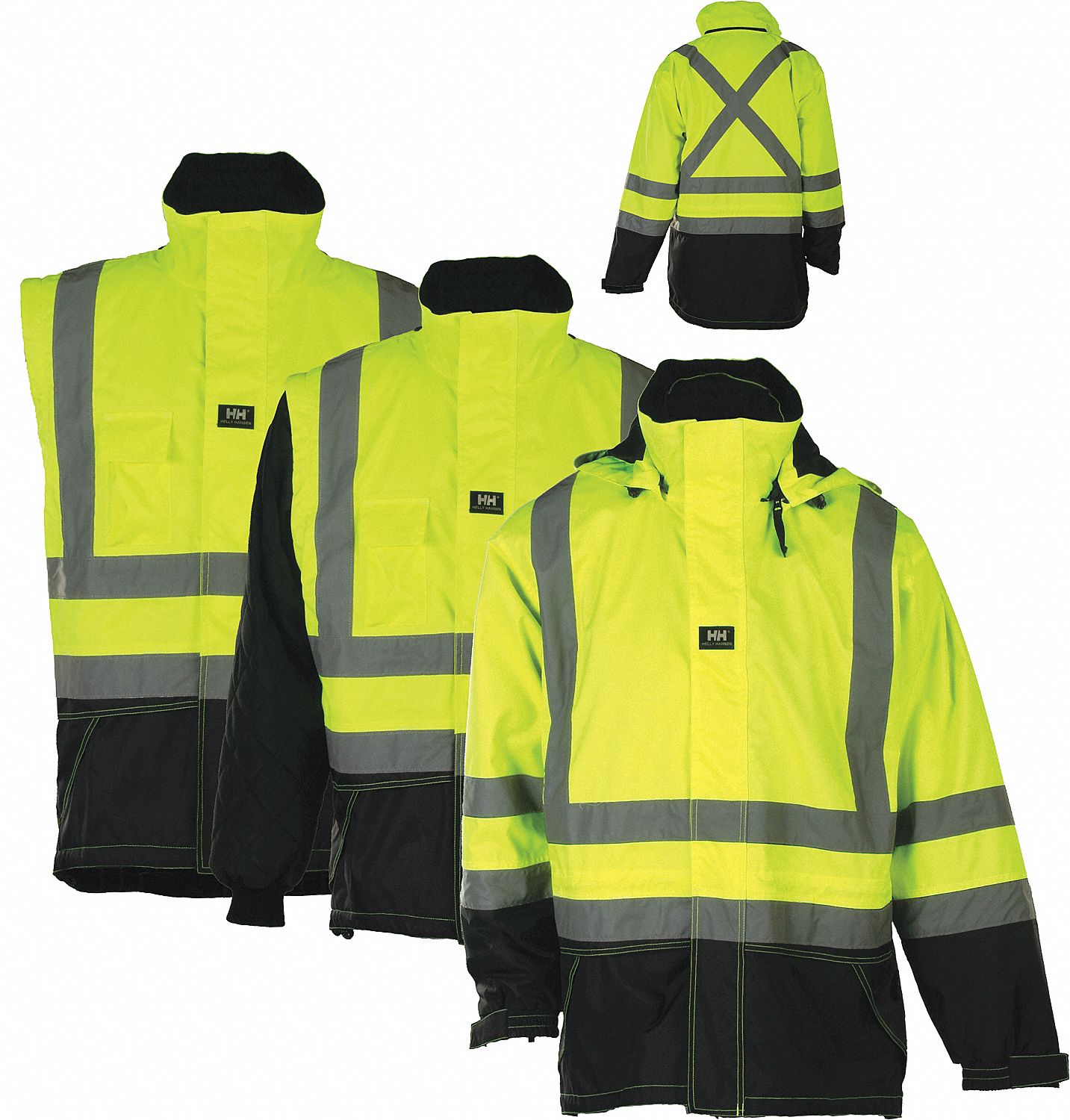 Persoonlijk Anzai erven HELLY HANSEN JACKET POTSDAM 3-IN-1 WITH STRIPING - High-Visibility Jackets  & Coats - HLH71274-369S | 71274-369S - Grainger, Canada